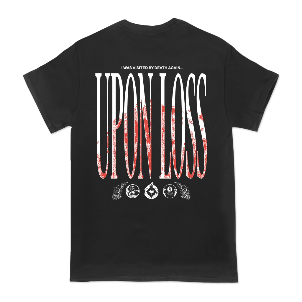 KNOCKED LOOSE ATOP YOUR THRONE TEE (SMALL ONLY) - Image 3