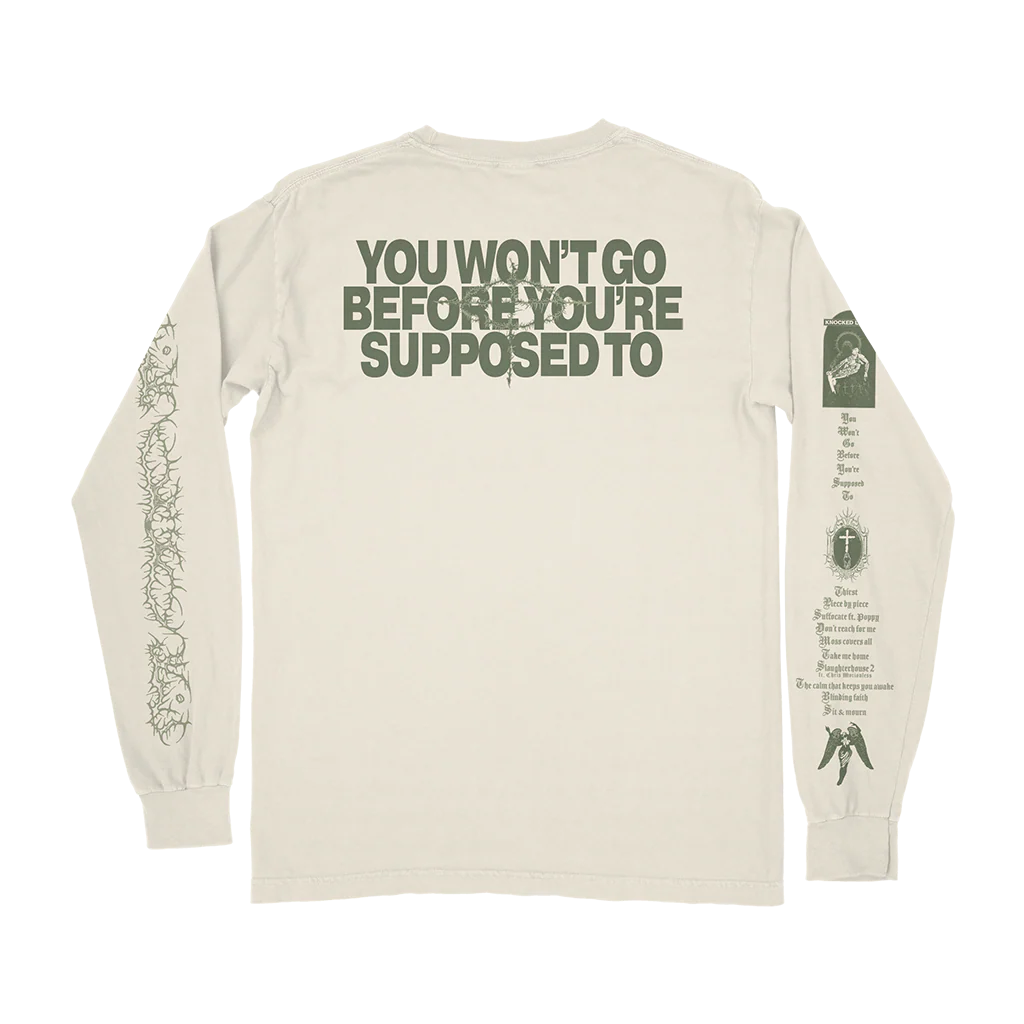 KNOCKED LOOSE YOU'RE SUPPOSED TO LONGSLEEVE (SMALL ONLY) - Image 3